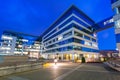 Modern buildings architecture of Olivia Business Centre in Gdansk Royalty Free Stock Photo