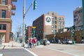 Modern Buildings in The City Of Milwaukee, a Business District Royalty Free Stock Photo