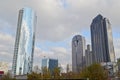 Modern buildings in Dallas Royalty Free Stock Photo