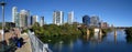 Panoramic downtown Austin