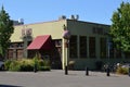 Modern Buildings in Downtown Corvallis, Oregon Royalty Free Stock Photo