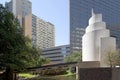 Modern buildings in downtown Dallas Royalty Free Stock Photo