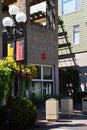 Modern Buildings in Downtown Eugene in Summer, Oregon Royalty Free Stock Photo