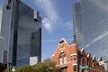 Modern buildings in downtown Fort worth TX Royalty Free Stock Photo