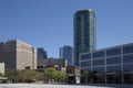 Modern buildings in downtown Fort Worth Royalty Free Stock Photo