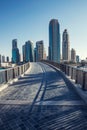 Modern Buildings Dubai Royalty Free Stock Photo