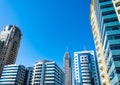 Modern buildings, Dubai, United Arab Emirates Royalty Free Stock Photo