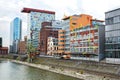 Modern buildings in Dusseldorf, Germany Royalty Free Stock Photo