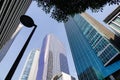 Modern buildings located at Makati in Manila, Philippines