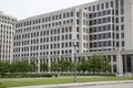 Modern buildings in Louisiana state capitol