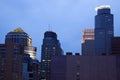 Modern Buildings in Minneapolis Royalty Free Stock Photo