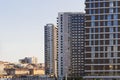 Modern buildings in the new neighborhood at Belgrade Waterfront Royalty Free Stock Photo