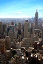 Modern buildings, new york city