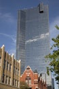 Modern buildings in nice city Fort worth Royalty Free Stock Photo