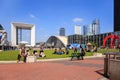 Modern buildings in Paris Royalty Free Stock Photo