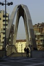 Modern buildings at Portello Park in Milan, Italy