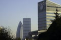 Modern buildings at Portello Park in Milan, Italy