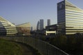 Modern buildings at Portello Park in Milan, Italy