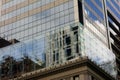 Modern Buildings Reflected in Glass Plate Windows Royalty Free Stock Photo