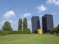 Modern buildings in Rho, Milan, Italy