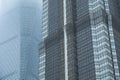 Modern buildings in Shanghai. Royalty Free Stock Photo