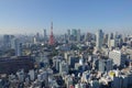 Modern buildings in Taito district, Tokyo, Japan