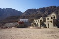 Modern buildings under construction in Egypt. Dahab, South Sinai Governorate, Egypt Royalty Free Stock Photo