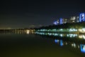 Modern Buildings Waterfront View, Singapore Royalty Free Stock Photo