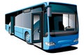 Modern Bus Royalty Free Stock Photo