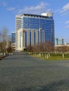 A modern business building in Astana / Kazakhstan