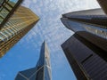 Modern business building center in hong kong