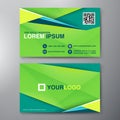 Modern Business card Design Template Royalty Free Stock Photo