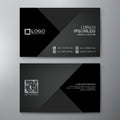 Modern Business card Design Template Royalty Free Stock Photo