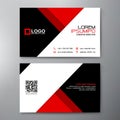 Modern Business card Design Template. Royalty Free Stock Photo