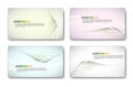 Modern Business-Card Set Royalty Free Stock Photo