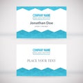 Modern Business-Card Set 06 Royalty Free Stock Photo