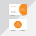 Modern business card template, background, Vector, illustration, abstract design for company and individual use. Design, individua