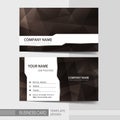 Modern business card template Royalty Free Stock Photo