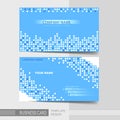 Modern business card template Royalty Free Stock Photo