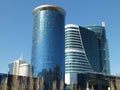 Modern business towers in Astana