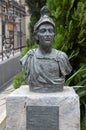 Modern bust of Hannibal Barca in Cartagena