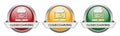 Modern Button Vector Cloudcomputing Royalty Free Stock Photo