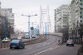 Modern cable bridge