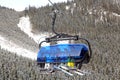 Modern cableway in ski resort Jasna, Slovakia Royalty Free Stock Photo
