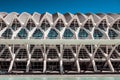 Modern Calatrava Valencia Oceanarium building facade