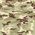 Modern camouflage military style designseamless pattern