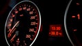 Modern Car Dashboard Royalty Free Stock Photo