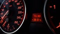 Modern Car Dashboard Royalty Free Stock Photo