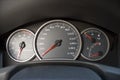 Modern Car Gauge Cluster Royalty Free Stock Photo
