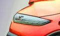 Modern car head lamp Royalty Free Stock Photo